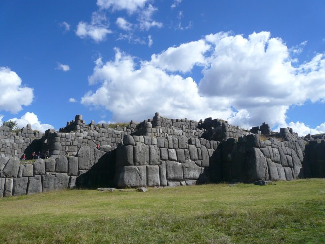 Sacsayhuaman, the site of the nine-day Festival of the Sun, an Incan ceremony held at the winter solstice (june)