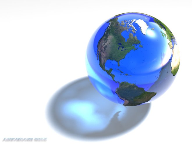 The Blue Marble Project aims to reinstate a sense of awe, beauty and respect for  planet earth. Image source: http://able2know.org/topic/227719-1.