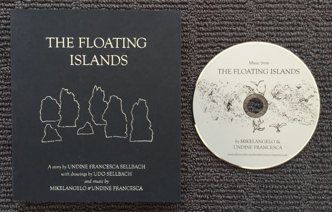 One final addition to this catch up on the elements is this book and CD I came across yesterday, both called The Floating Islands. I really like the idea of incorporating music to add an extra dimension to the story being told.